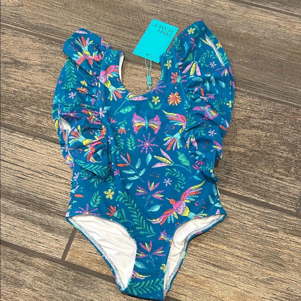 Posh Peanut Ruffled Swimsuit